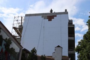 Странична фасада на сграда ул. 