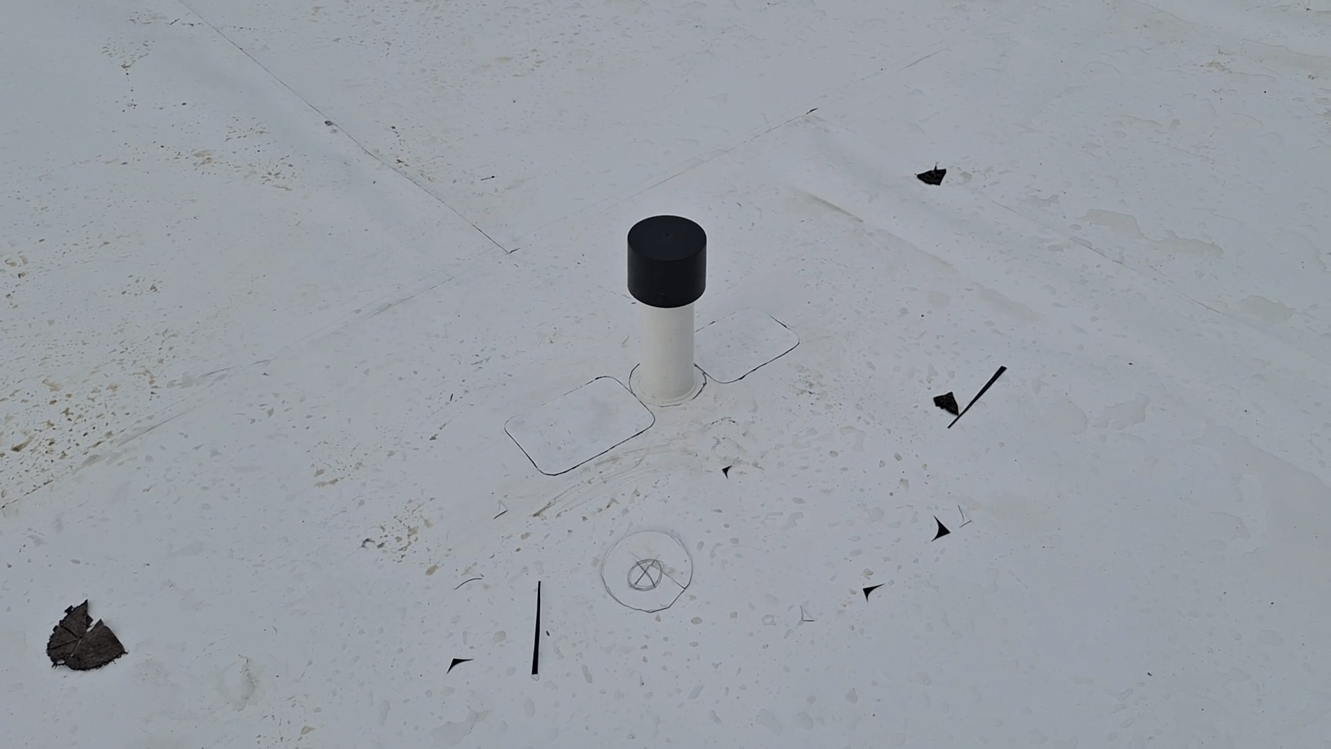 Закрепване на хидроизолацията